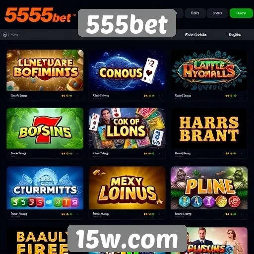 Comparativo entre jogos disponíveis na 555bet