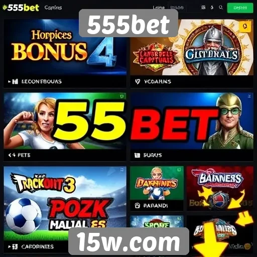 Jogos populares disponíveis na plataforma 555bet