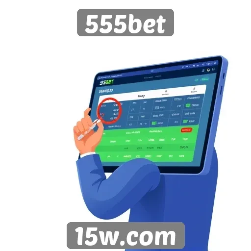 Interface e experiência do usuário no 555bet