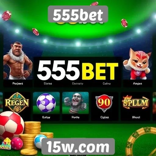 Variedade de jogos oferecidos pela plataforma 555bet